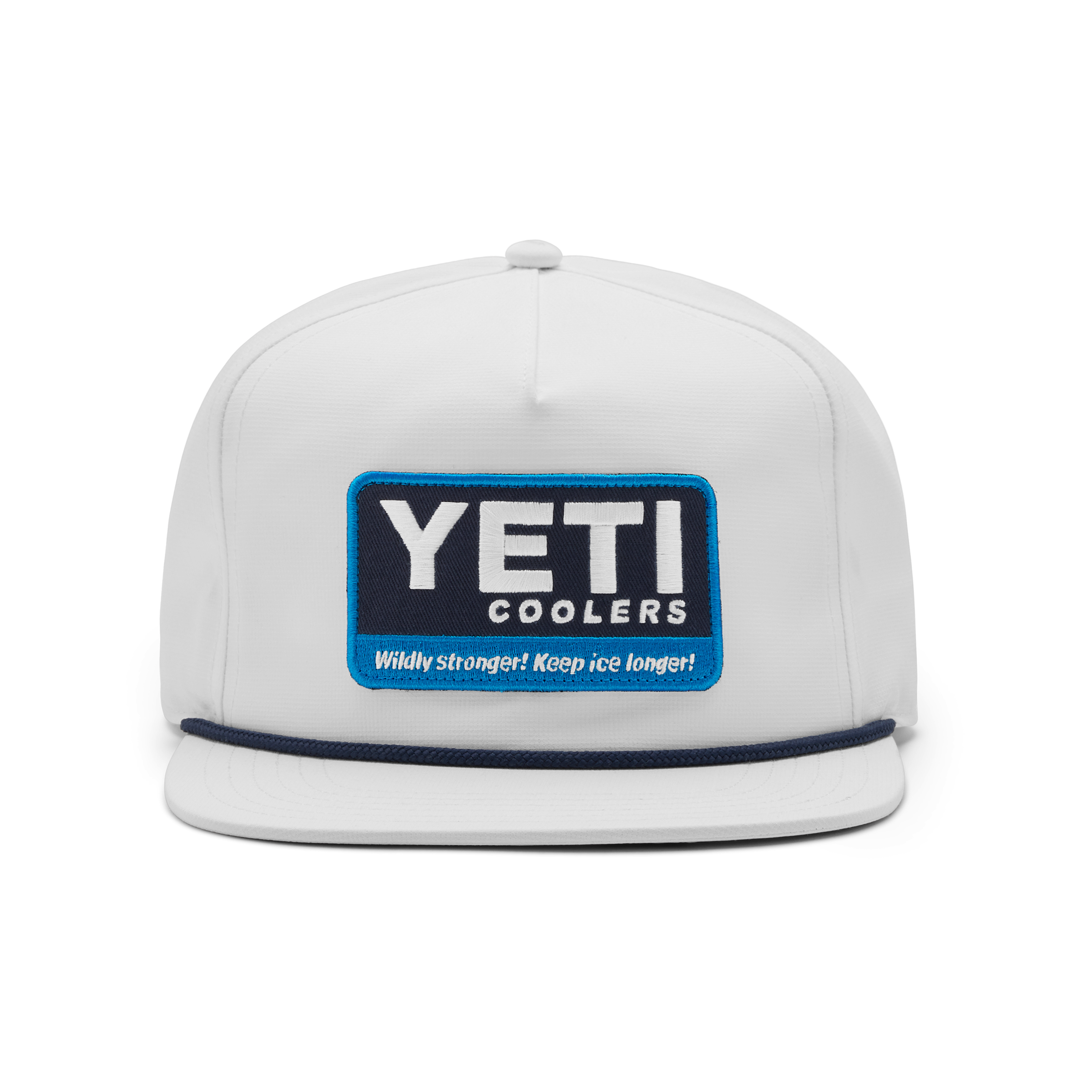 YETI Coolers Wildly Stronger Flat Brim Rope Hat – YETI